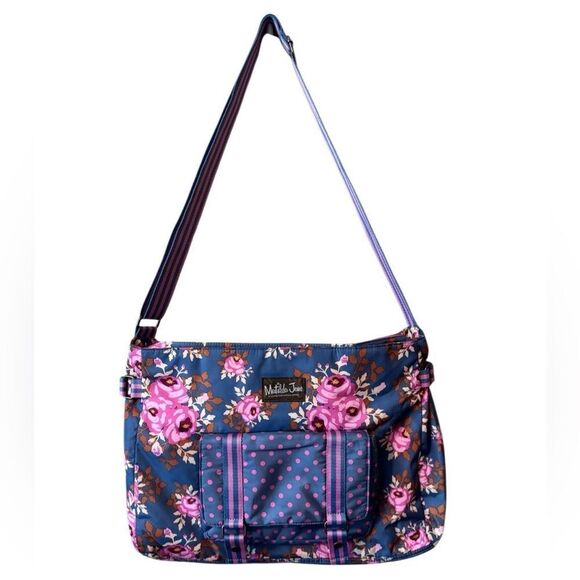 Matilda Jane CARRY IT OFF Messenger Computer Diaper School Bag Make Believe - Picture 3 of 14